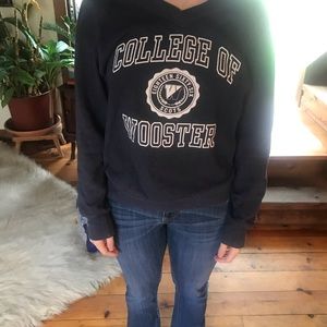 College of Wooster vintage sweatshirt